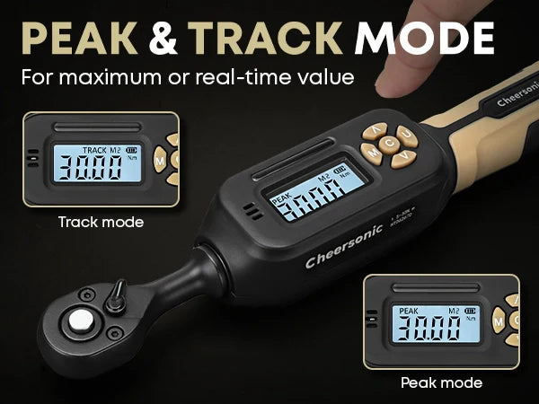 Peak, Trace, and Presets: Unlocking the Full Intelligence of Your Cheersonic Digital Torque Wrench