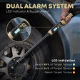 Industrial grade ±1% high accuracy digital torque wrench with official calibration certification for heavy machinery.